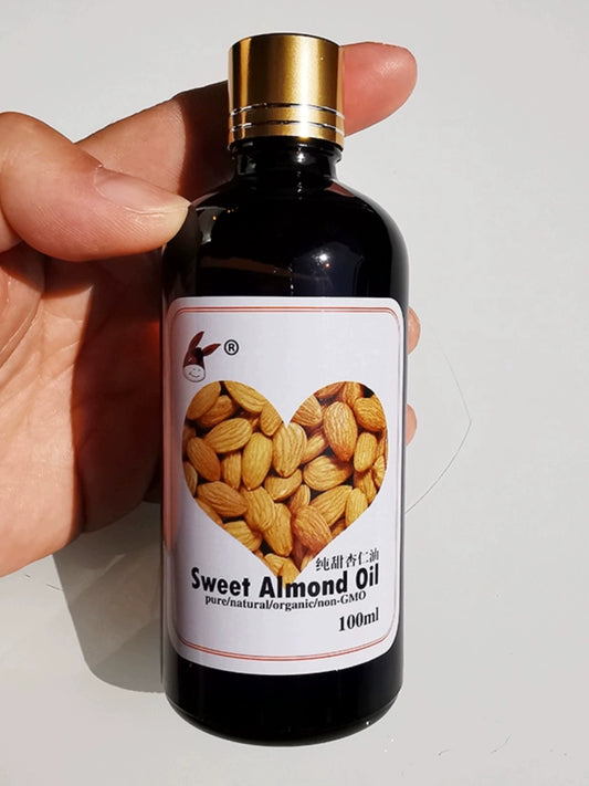 Sweet Almond Oil Basic Oil Sweet Almond Carrier Oil Pure Plant Base Oil Medium